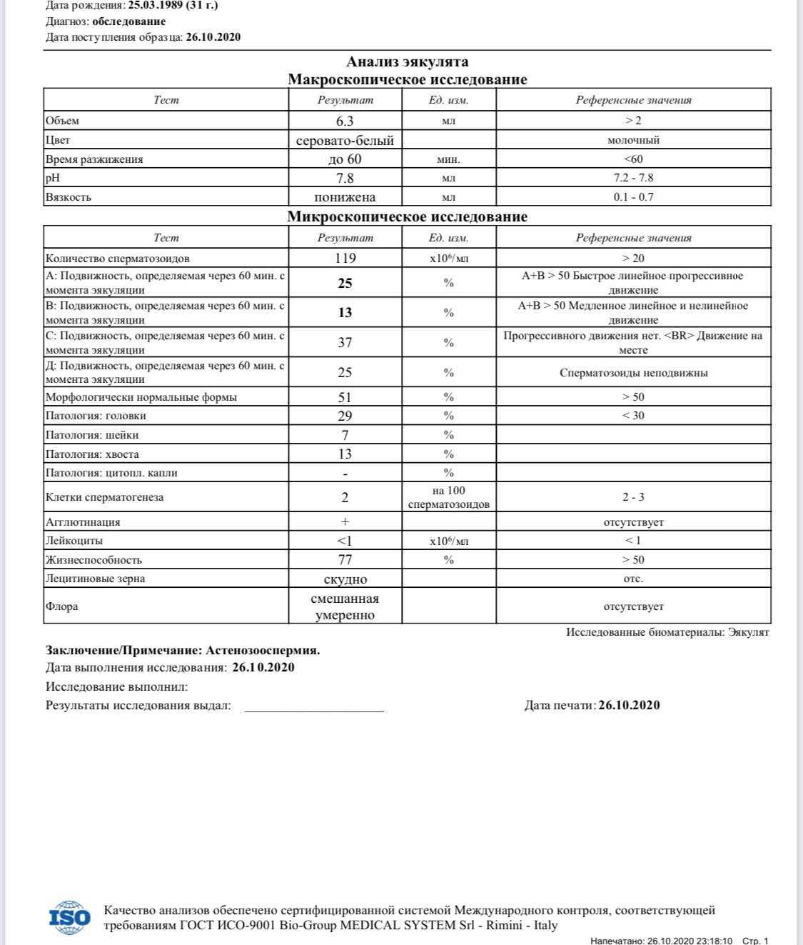 какая должна быть сперма для зачатья ребенка фото 68