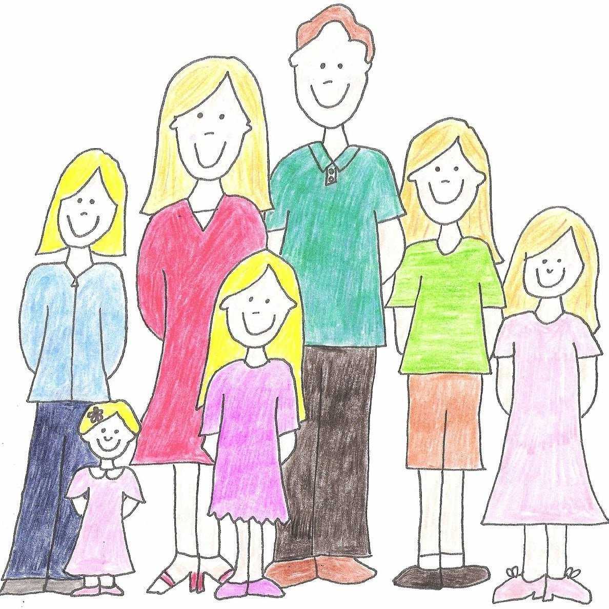 Нарисовать рисунок год семьи. Семья рисунок. Детские рисунки семьи. Рисунок моя семья. Семья рисунок карандашом.