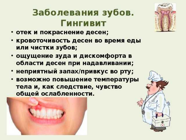 Заболевания зубов и полости. Болезни связанные с зубами.