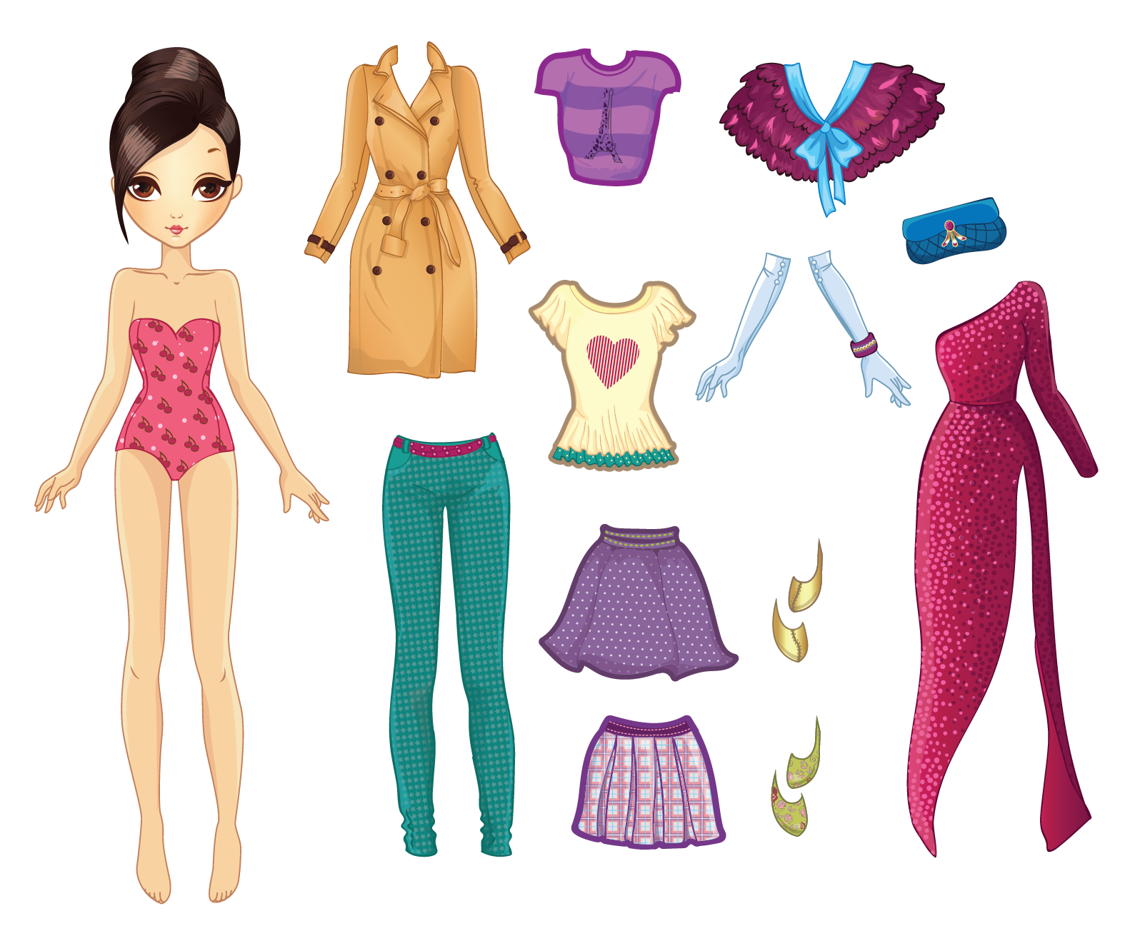 Куклы Барби одевалки