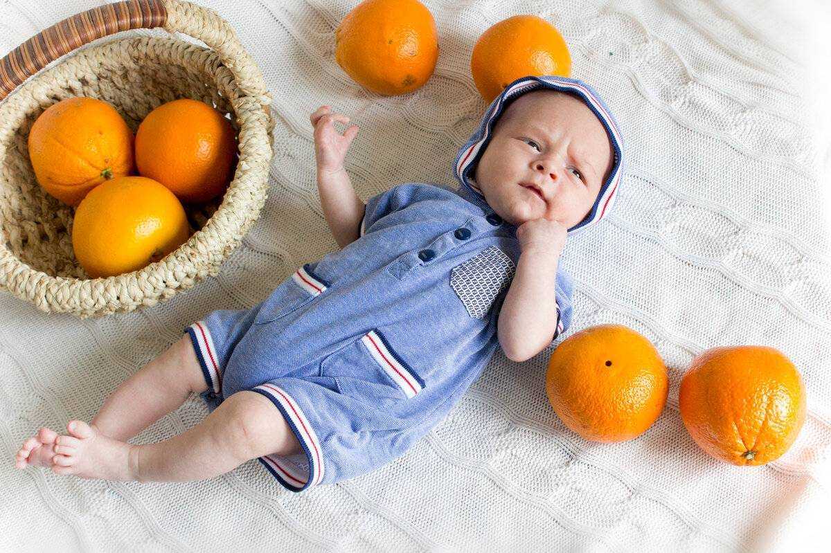 Аллергия у ребенка на апельсин фото