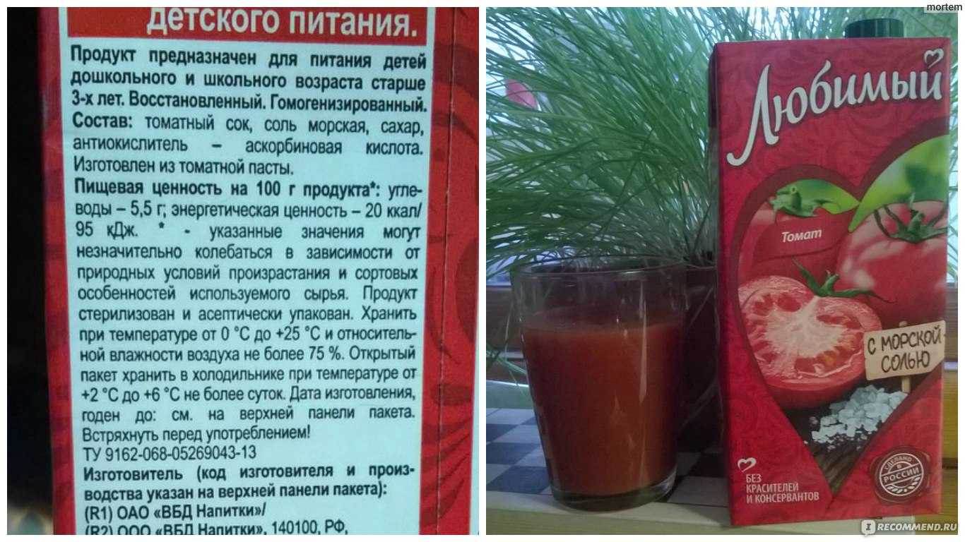 Калорийность сока добрый. Состав сока любимый томатный сок. Сок любимый томат состав. Томатный сок покупной состав. Томатный сок любимый состав.