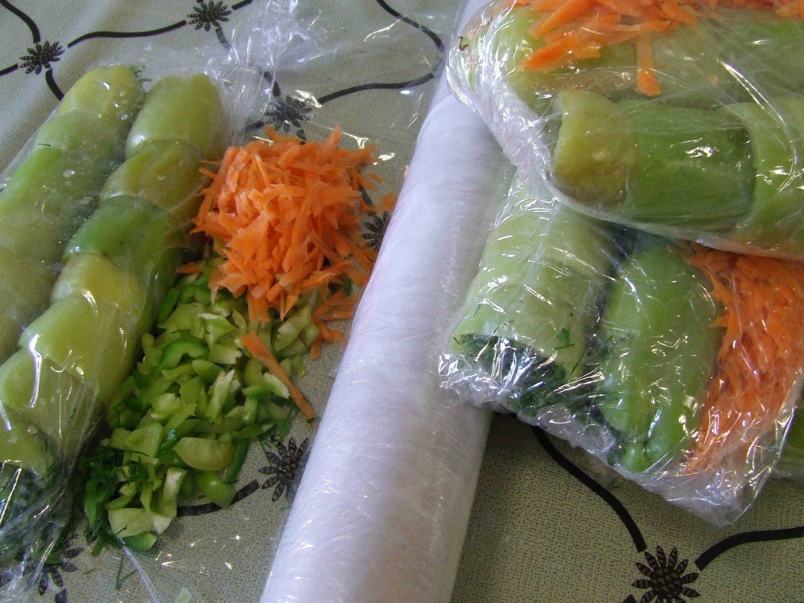 Способы заморозки в домашних условиях овощей на зиму