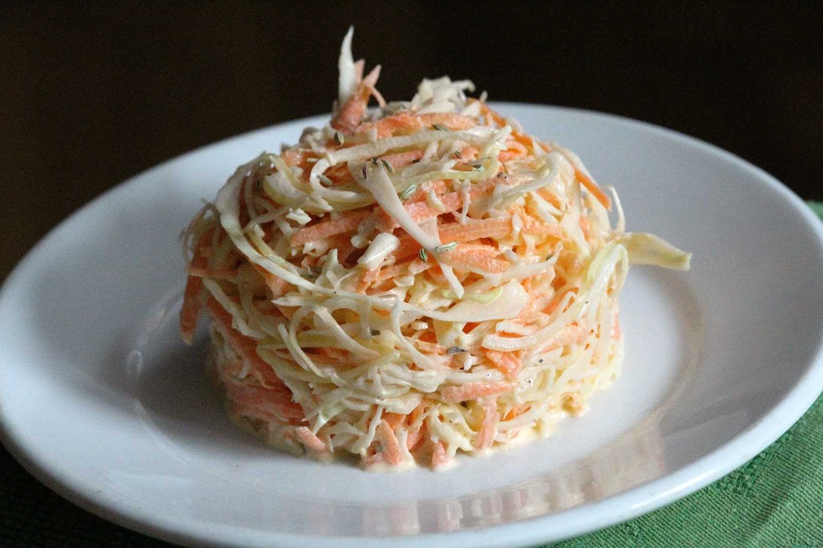 Салат из свежей капусты рецепт с фото