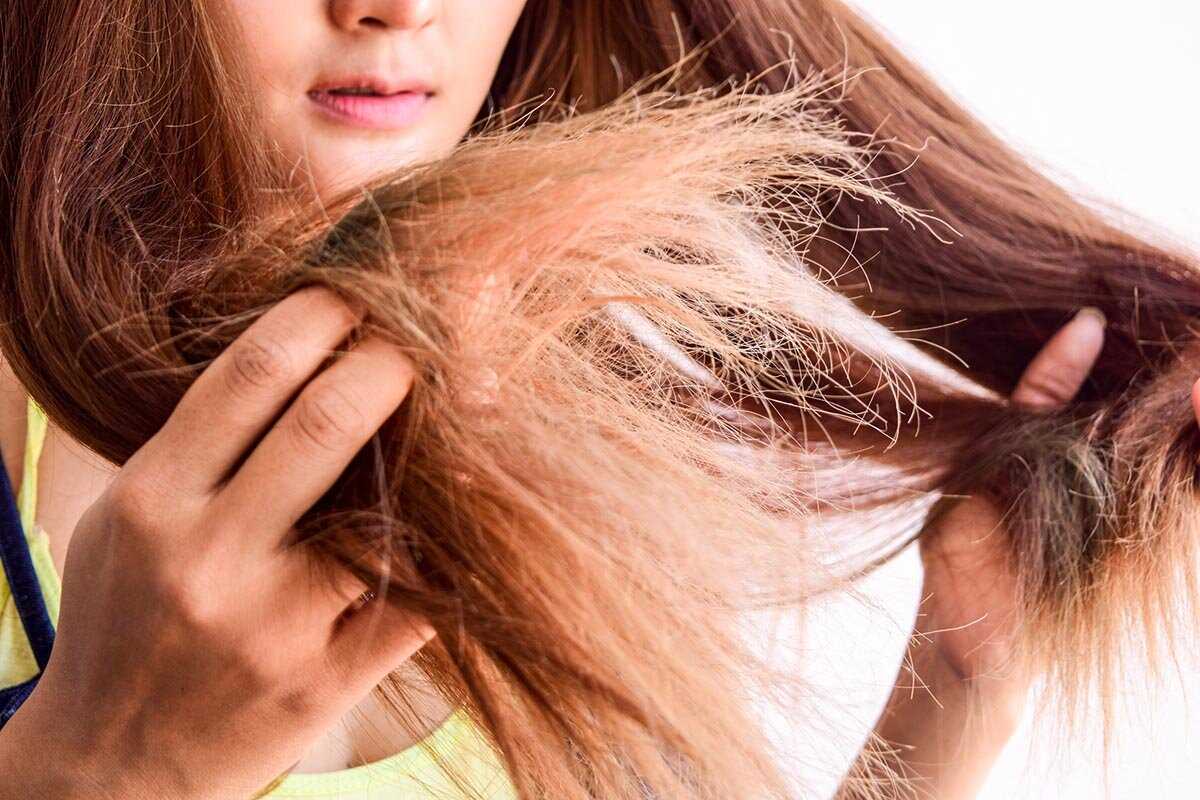 Сухие окрашенный волосы тонкие уход